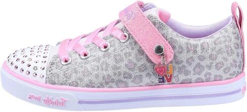 Skechers Unisex-Child Sparkle Lite-Leopard Shines Sneaker in Saudi Arabia
