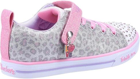 Skechers Unisex-Child Sparkle Lite-Leopard Shines Sneaker in Saudi Arabia