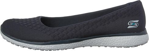 Skechers Microburst One Up Womens Slip On Skimmer Sneakers Charcoal 8.5 in Saudi Arabia