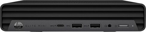 HP Elite Mini 800 G9 Desktop Computer - Intel Core i5 12th Gen i5-12500T Hexa-core (6 Core) 2 GHz - 8 GB RAM DDR5 SDRAM - 256 GB M.2 PCI Express NVMe SSD - Mini PC - Intel Q670 Chip - Windows 11 Pro - in Saudi Arabia