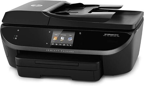 HP OfficeJet 8040 All-in-One Wireless Printer with Mobile Printing, HP Instant Ink or Amazon Dash replenishment ready (F5A16A) in Saudi Arabia