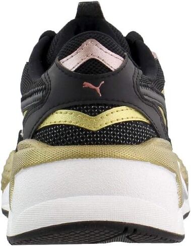 PUMA Womens Rs-X3 Metallic Lace Up Sneakers Shoes Casual - Black in Kuwait