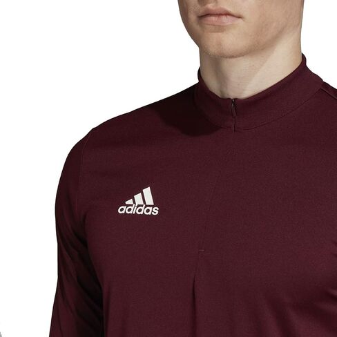 adidas Male Team 19 1/4 Zip Long Sleeve Jersey in Saudi Arabia