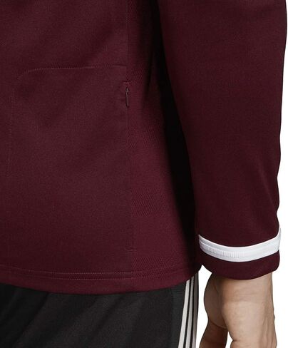 adidas Male Team 19 1/4 Zip Long Sleeve Jersey in Saudi Arabia