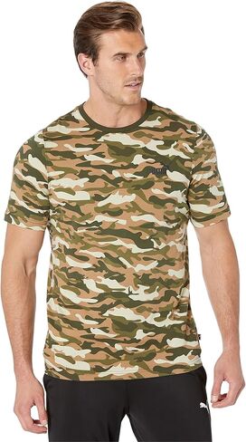 PUMA Men's Essentials+ Camo All Over Print Tee in Saudi Arabia