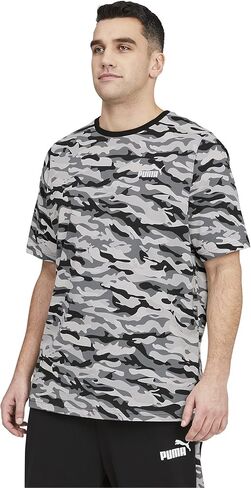 تيشيرت PUMA للرجال Essentials+ Camo مطبوع بالكامل in Kuwait