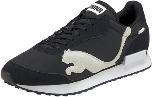 PUMA Mens Future Rider The Cat Sneakers Shoes Casual - Black in Saudi Arabia