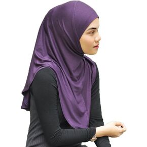 مو لان ليجند صناعة يدوية | موبيرا الحجاب الفوري | قطعة واحدة سهلة الارتداء، عملية ومريحة (مقاس L) in Kuwait