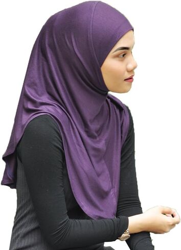 مو لان ليجند صناعة يدوية | موبيرا الحجاب الفوري | قطعة واحدة سهلة الارتداء، عملية ومريحة (مقاس L) in Saudi Arabia