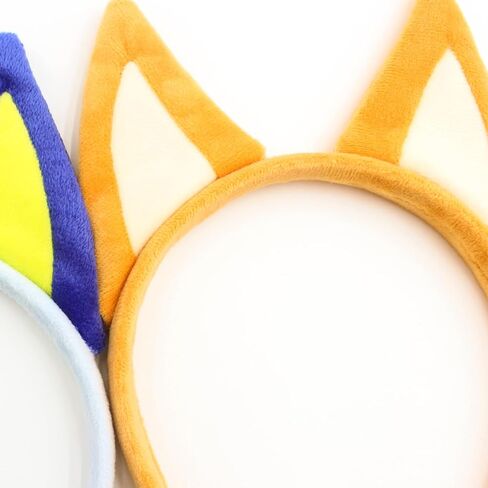 IKUHRMO Blue Ears Headband, Halloween Headwear Animal Cosplay Birthday Party Accessories for Adult Kids in Kuwait