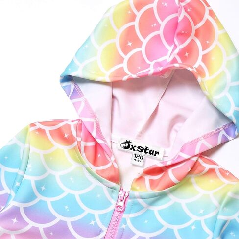 Girls Zip Up Hoodie Jacket Unicorn Sweatshirt with Pockets in Kuwait