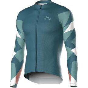 INBIKE Cycling Jersey Long Sleeve Breathable and Quick Dry with 3 Rear Pockets Biking Shirt for Men and Women