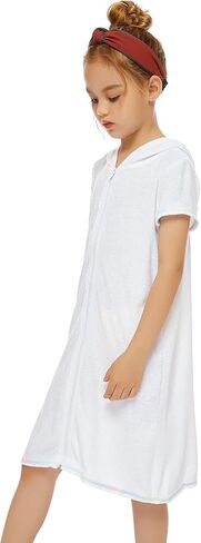 Jimmy Baha·mas Girls' Swim Cover Up with Absorbent Terry Fabric Sizes 6-13 Years in Kuwait