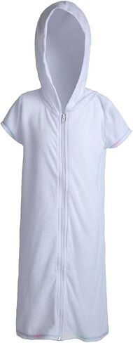 Jimmy Baha·mas Girls' Swim Cover Up with Absorbent Terry Fabric Sizes 6-13 Years in Kuwait