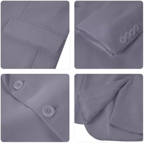 Mens Suit Jacket Blazer for Men Slim Fit Sport Coats 2 Button Business Suits Jackets Wedding Blazers with Tie in Saudi Arabia