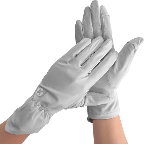 Women's UPF 50+ Ultra Thin Summer UV Protection Screen Touch Driving Gloves in Saudi Arabia