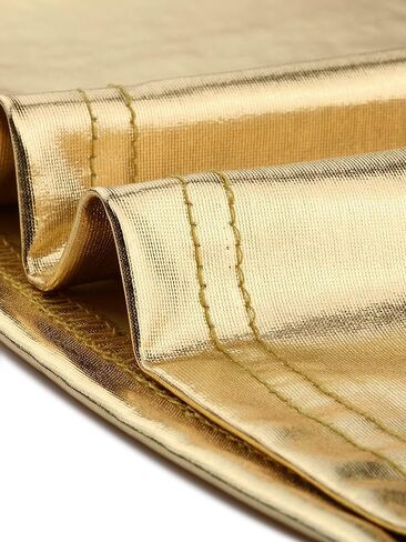 قميص علوي بدون أكمام للسيدات من Allegra K لحفلات الهالوين بدون أكمام لامع in Kuwait