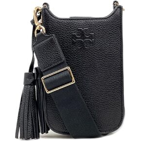 Tory Burch Women’s Thea Cellphone Crossbody (Black) in Saudi Arabia