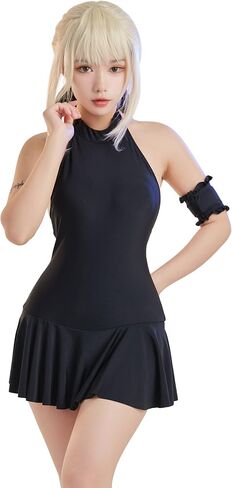 haikyuu Womens Anime One Piece Swimsuit Kawaii Style Bathing Suit Japanese Cartoon Swimwear in Kuwait