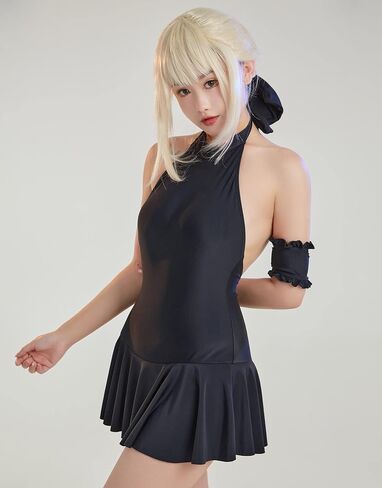 haikyuu Womens Anime One Piece Swimsuit Kawaii Style Bathing Suit Japanese Cartoon Swimwear in Kuwait