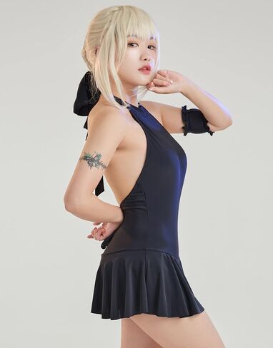haikyuu Womens Anime One Piece Swimsuit Kawaii Style Bathing Suit Japanese Cartoon Swimwear in Kuwait