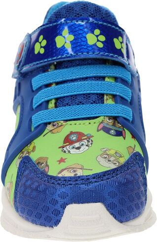 حذاء الجري Paw Patrol للأطفال الصغار، حذاء رياضي غير متطابق مع حزام لاصق فيلكرو، أزرق/أخضر، مقاس الأطفال الصغار من 7 إلى مقاس الأطفال الصغار 12 in Saudi Arabia