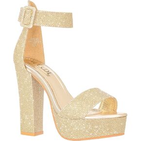 ILLUDE Women's High Heel Platform Sandals Ankle Strap Chunky Heel Sexy Party Heeled Sandals – Darling