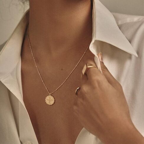MTMY Gold Cross Necklace 14K Gold Plated Dainty Gold Cross Pendant Necklace for Women Delicate Necklace Jewelry Gifts in Kuwait