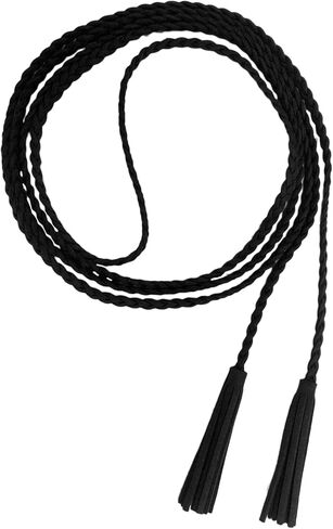 Nanxson Women's Waist Belt Woven Tassels Chain Belt Skinny Belt for Skirt Dress PDW0042 in Kuwait