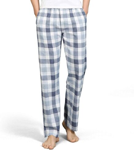 HomyComy Men's Pajama Pants Soft Sleep Pants Pajama Bottoms Cotton Lounge Pants with Pockets in Kuwait