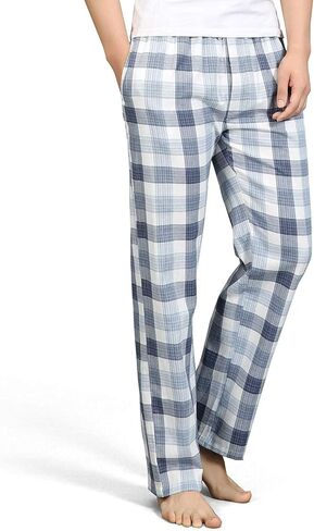 HomyComy Men's Pajama Pants Soft Sleep Pants Pajama Bottoms Cotton Lounge Pants with Pockets in Kuwait