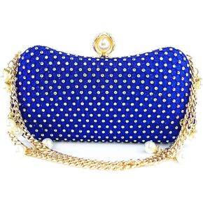zebrum Womens Evening Clutch Bag Designer Evening Handbag Hand Bag,Lady Party Wedding Clutch Purse in Kuwait