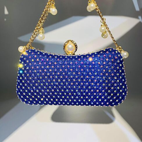 zebrum Womens Evening Clutch Bag Designer Evening Handbag Hand Bag,Lady Party Wedding Clutch Purse in Kuwait