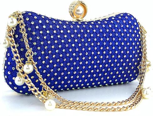 zebrum Womens Evening Clutch Bag Designer Evening Handbag Hand Bag,Lady Party Wedding Clutch Purse in Kuwait