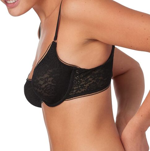 حمالة صدر من الدانتيل من Maidenform Pure Comfort، حمالة صدر Demi قابلة للتمدد من الدانتيل، حمالة صدر من الدانتيل قابلة للتحويل لراحة يومية in Saudi Arabia