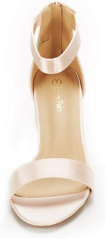 DREAM PAIRS Women's Fiona Fashion Stilettos Open Toe Pump Heeled Sandals in Kuwait
