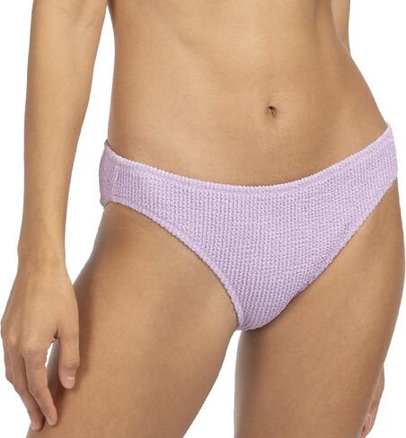 بيكيني مكشكش حيوي للنساء | الجزء السفلي من ملابس السباحة مبطن بالكامل | قصة منخفضة الارتفاع توضع على الأرداف | تغطية خلفية معتدلة in Kuwait