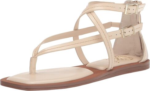 Vince Camuto Women's Brenndie Buckle Sandal Flat in Kuwait