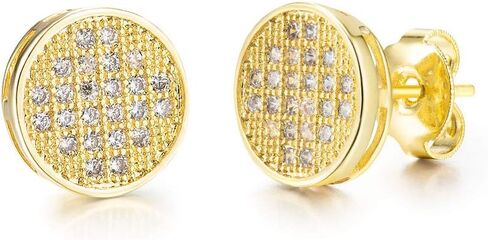 Tarsus Hypoallergenic Square Stud Earrings Diamond 316L Stainless Steel Nickel Free Jewelry Gifts for Sensitive Ears Men Guys Boys in Saudi Arabia