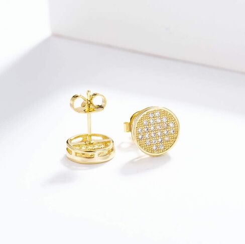 Tarsus Hypoallergenic Square Stud Earrings Diamond 316L Stainless Steel Nickel Free Jewelry Gifts for Sensitive Ears Men Guys Boys in Saudi Arabia