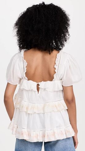 Innika Women's Tier Frill Top in Saudi Arabia