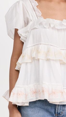 Innika Women's Tier Frill Top in Saudi Arabia