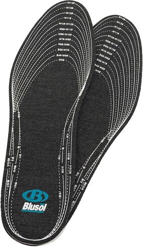 Blusol Shoe Inserts - Burning Feet Relief - NASA Grade Technology, Easily Adheres to Cleat Insoles to Protect Feet from Hot Surfaces - Soccer, Football, Lacrosse - for Men, Women - One Size Fits All in Saudi Arabia