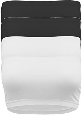 حمالة صدر نسائية من TL مكونة من 4 قطع بدون حمالات، طبقة أساسية نشطة بدون خياطة، بدون قمة أنبوبية مبطنة، مقاس صغير أو كبير in Kuwait