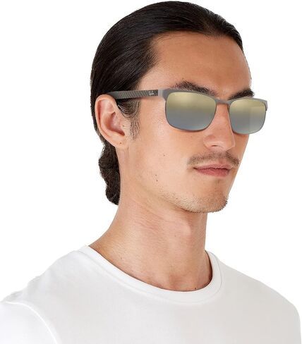 Ray-Ban Men's Rb8319ch Chromance Square Sunglasses in Saudi Arabia