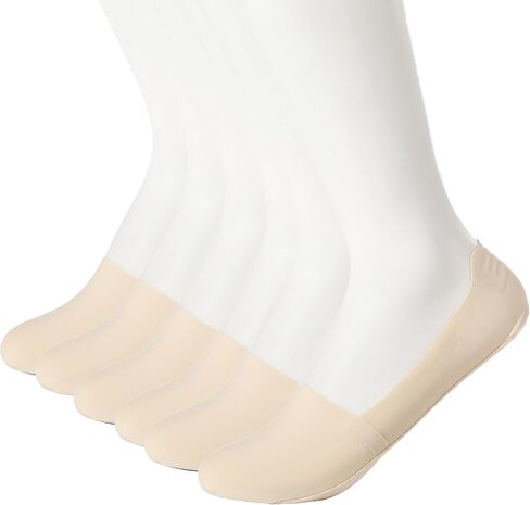 Jsimmotd Women Thin ice silk No Show Socks 6 Pairs, Cool Comfortable Breathable Silicone Non Slip Low Cut Socks in Saudi Arabia