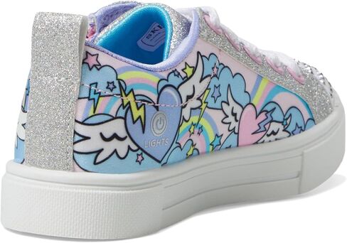 Skechers Unisex-Child Twinkle Sparks-Flying Heart Sneaker in Saudi Arabia
