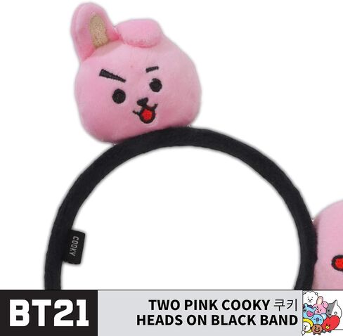 BT21 LINE FRIENDS 3D Plush Embroidered Womens Headband, KOYA, One Size in Saudi Arabia