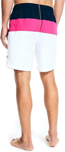 Nautica Men's Standard 8" Colorblock Quick-Dry Swim in Saudi Arabia