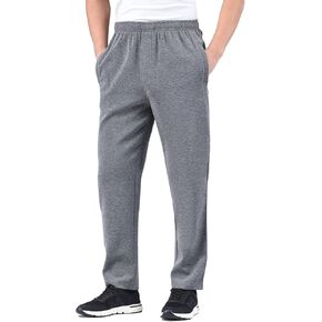 Zoulee New Men's Classic Drawstring-Waist Jogger Pants Sweatpants with Zipper Fly in Saudi Arabia